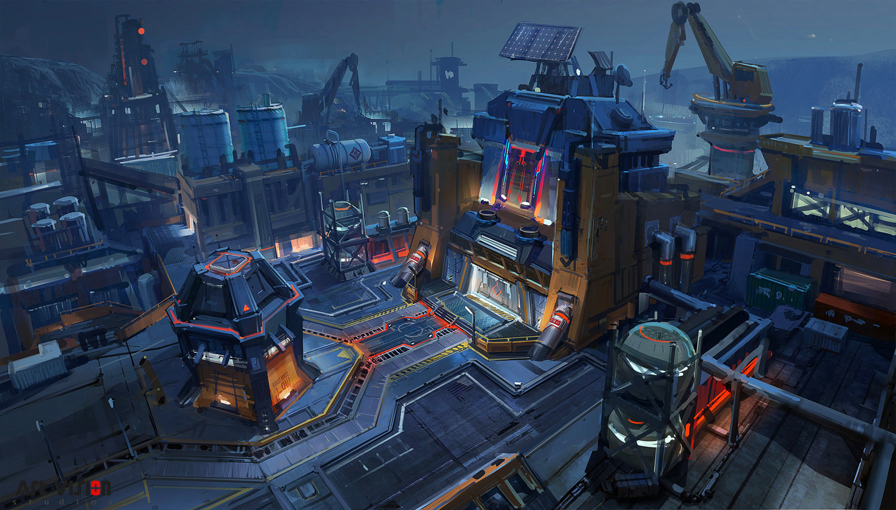 Artstation A Sketch Concept Of A Level Design Dawnpu At Art