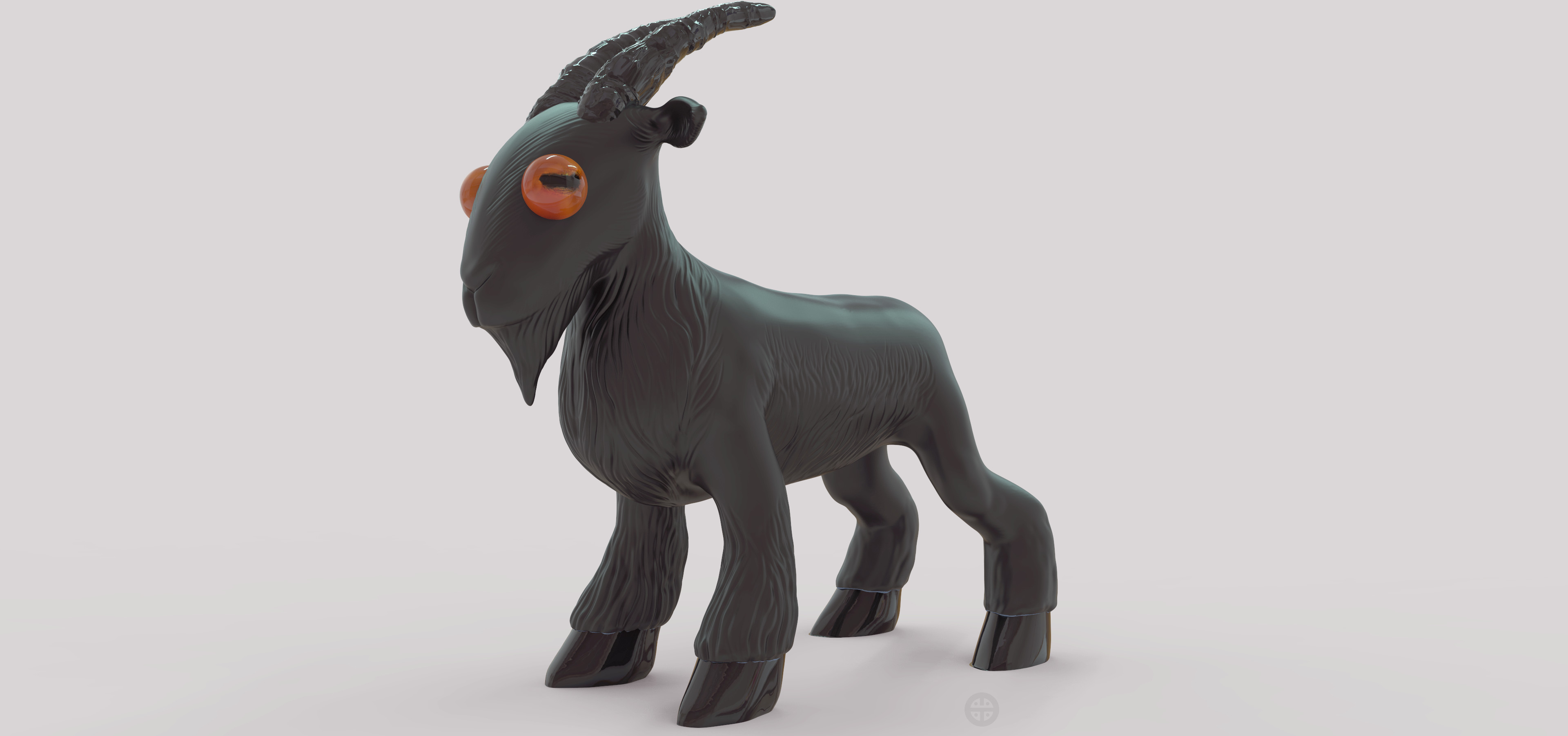 black phillip plush