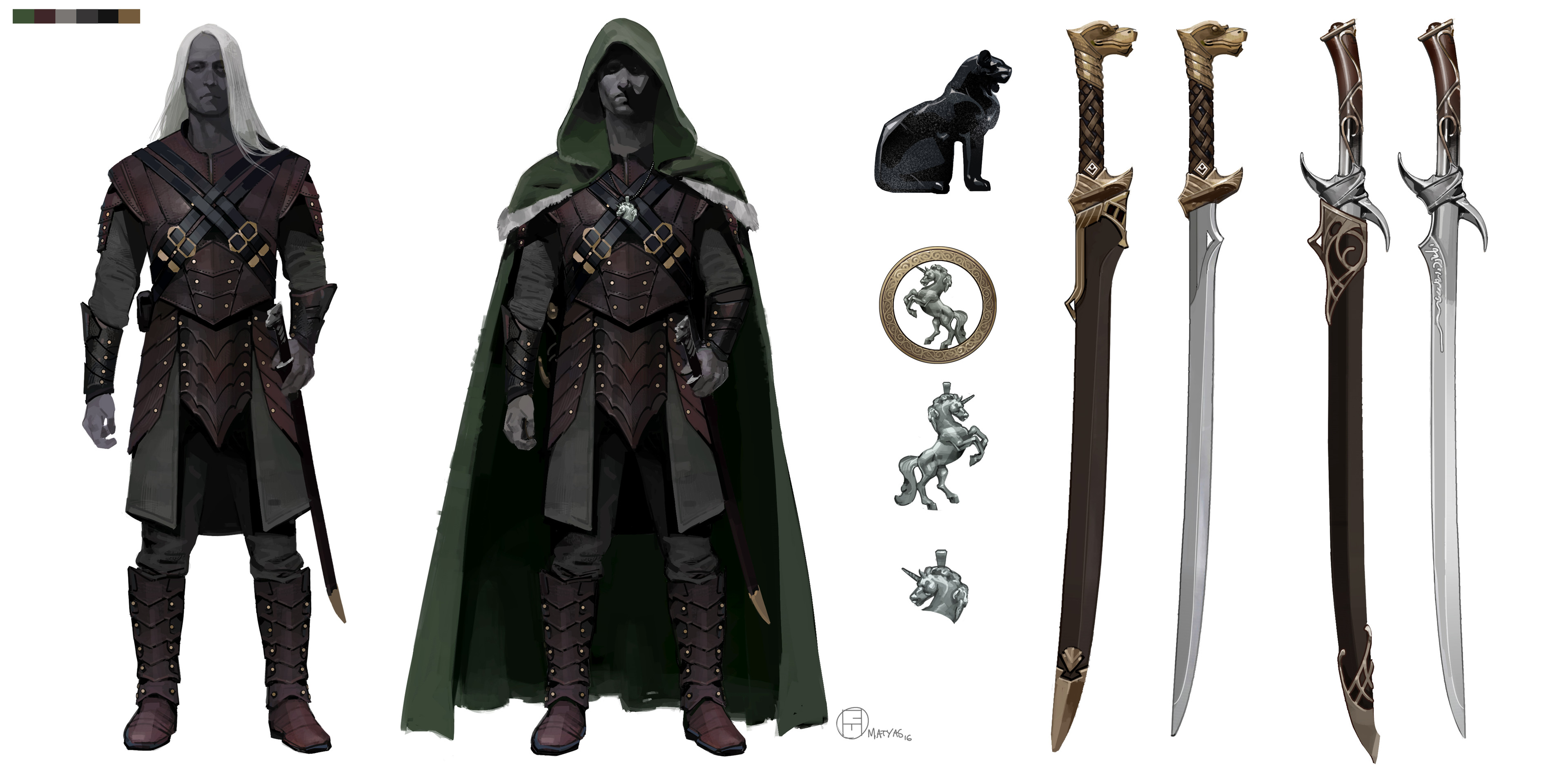 Drizzt Design by Brian Matyas r/ImaginaryFandoms