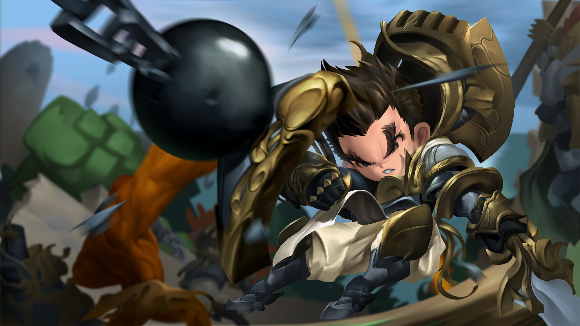 Sapoo ๐ ArtStation - Fight, Sapoo