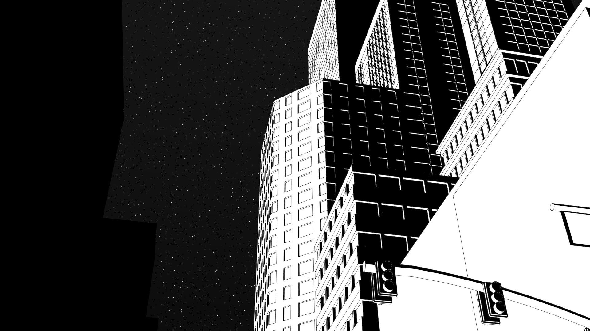 Artstation Sin City Style Prject For 3d 2d Animation Andrew Barton