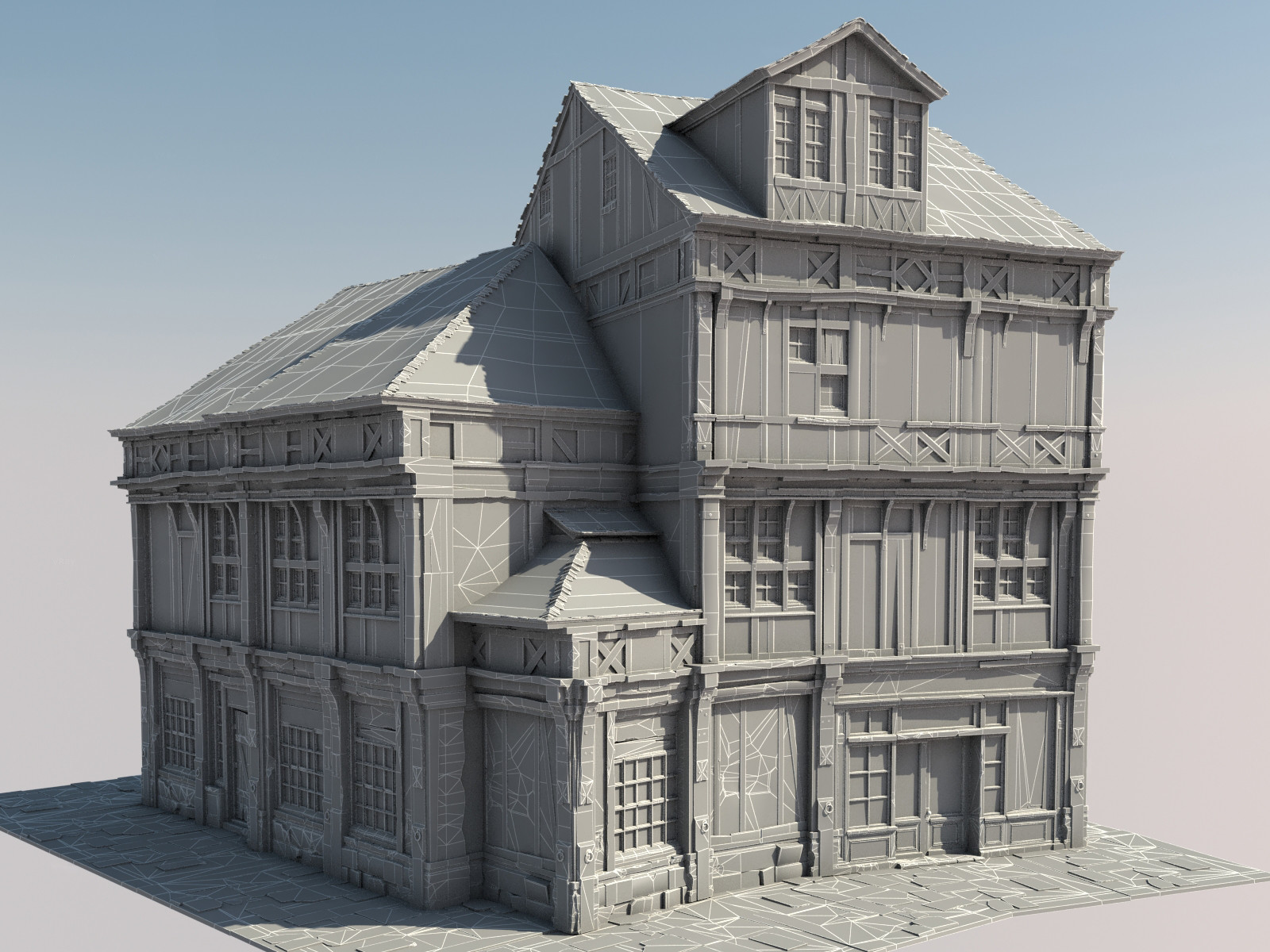 Artstation Old Inn Vray Render Study Personal Project Nate