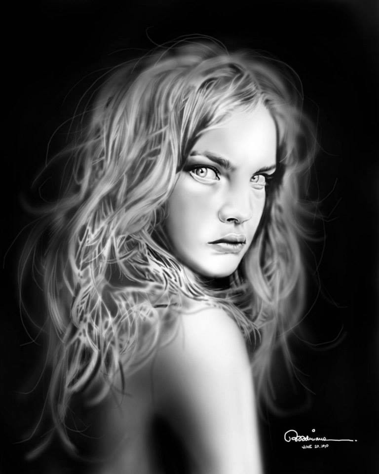 ArtStation - Natalia Vodianova 2.0 | Digital | 2010