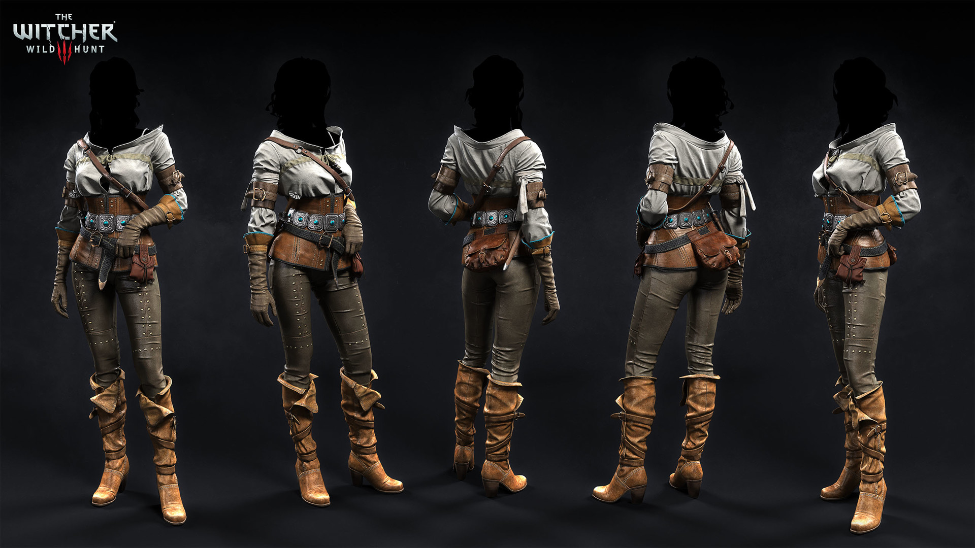 Artstation The Witcher Iii Npc S Outfits Marcin Blaszczak