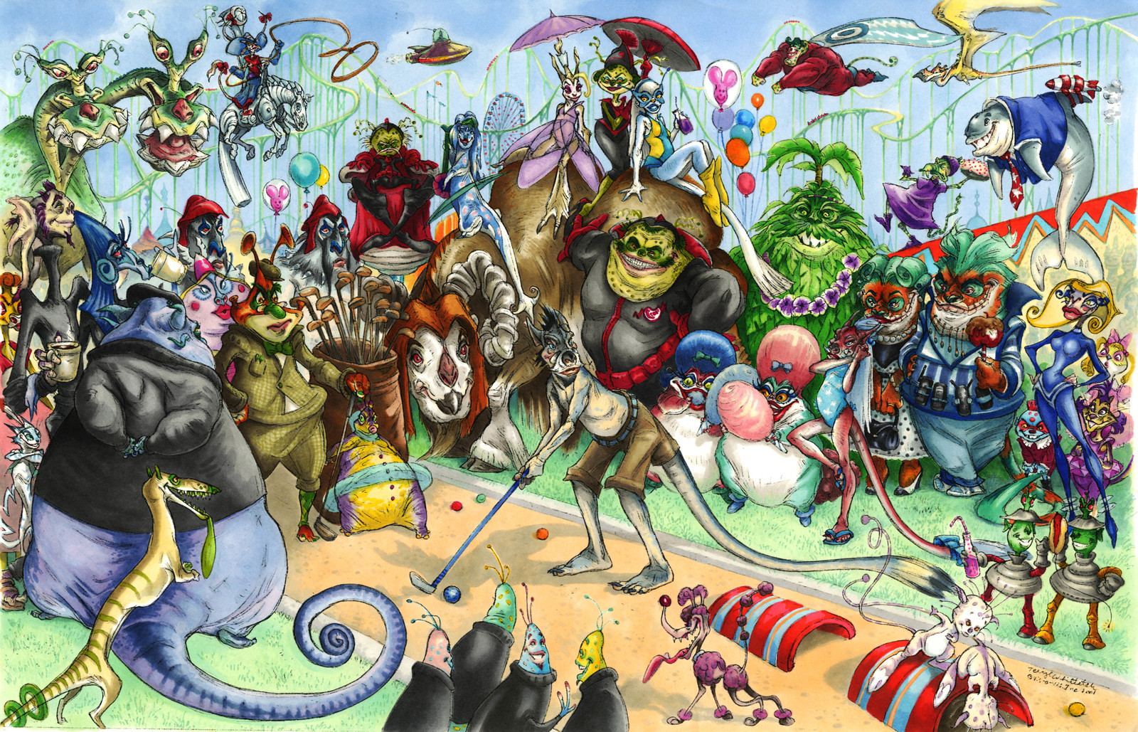 Flawaddah Putt Putt tournament