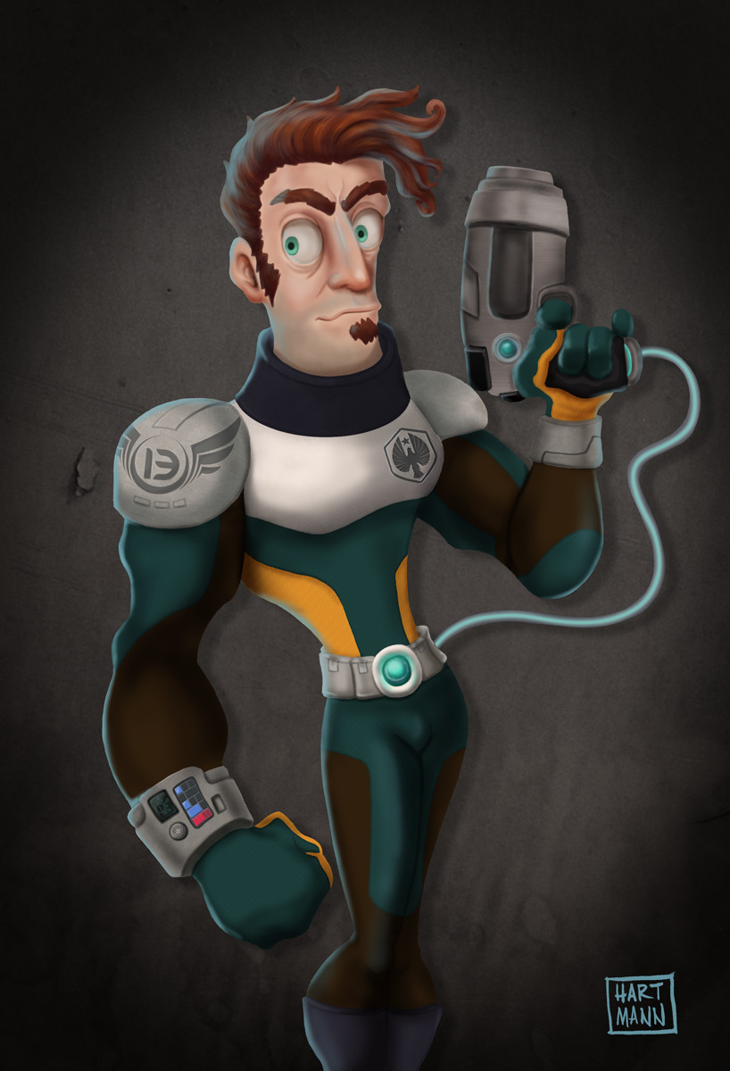 ArtStation - Rusty - Space Ranger