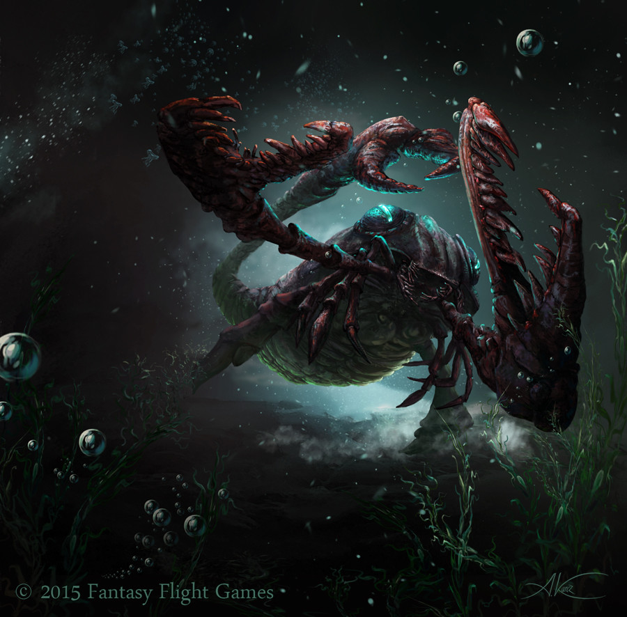 Artstation Sea Scorpion Aleksander Karcz