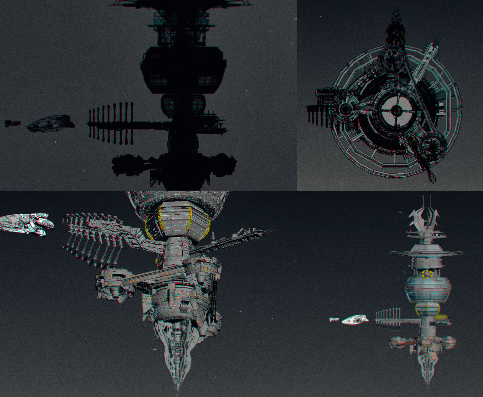 Space station (for Starpoint Gemini Cinematic trailer)