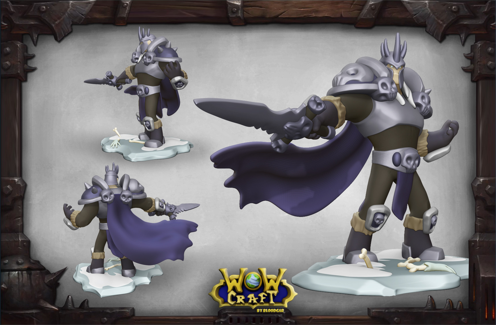 Artstation Blizzard Fan Art Models For 3d Printing Nikola Milicevic