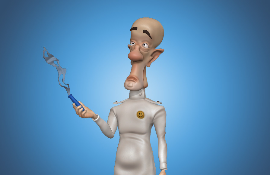Artstation Cartoon Scientist Reference By Artist Shane Olson Diana Mora