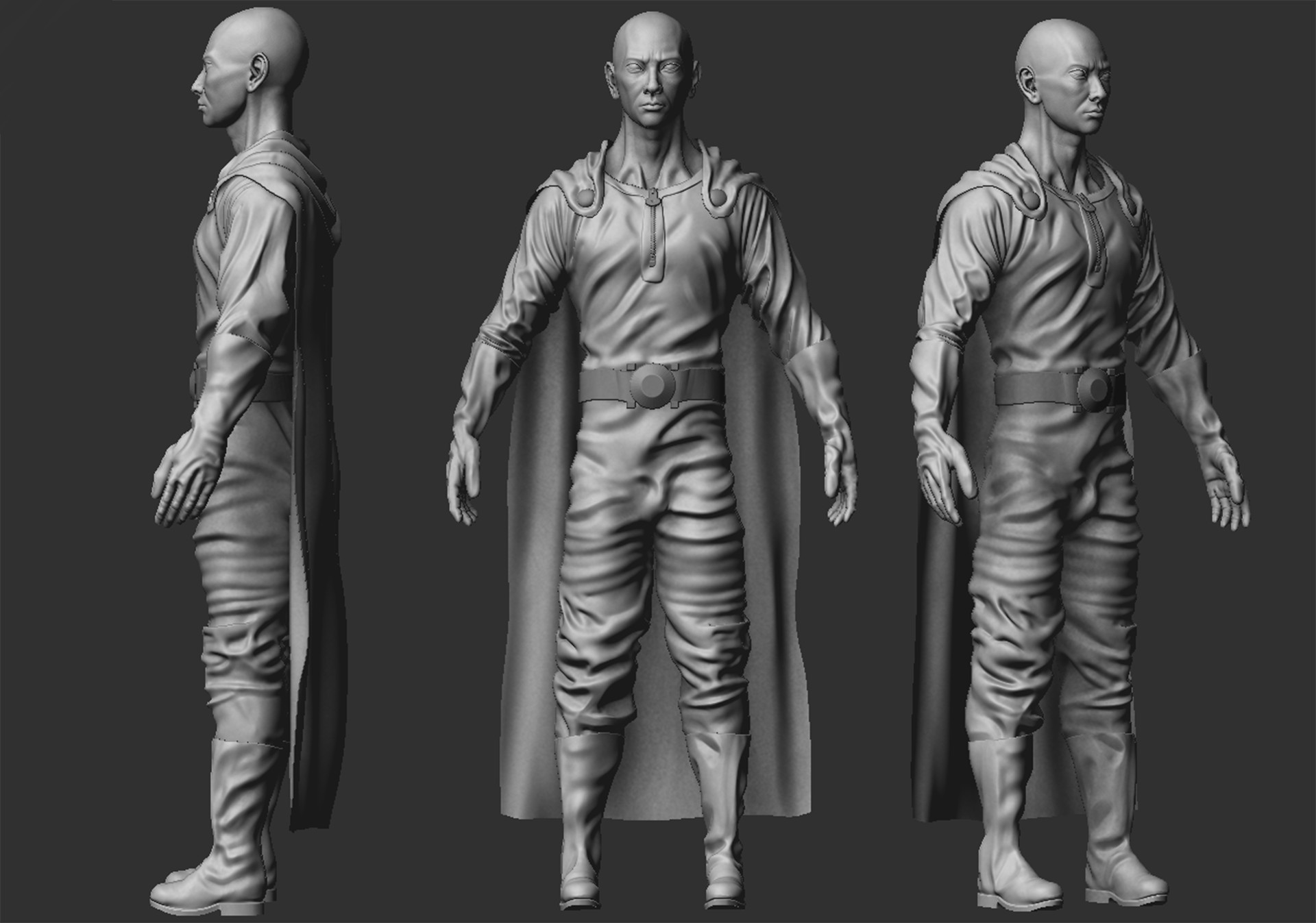 one punch man model kit
