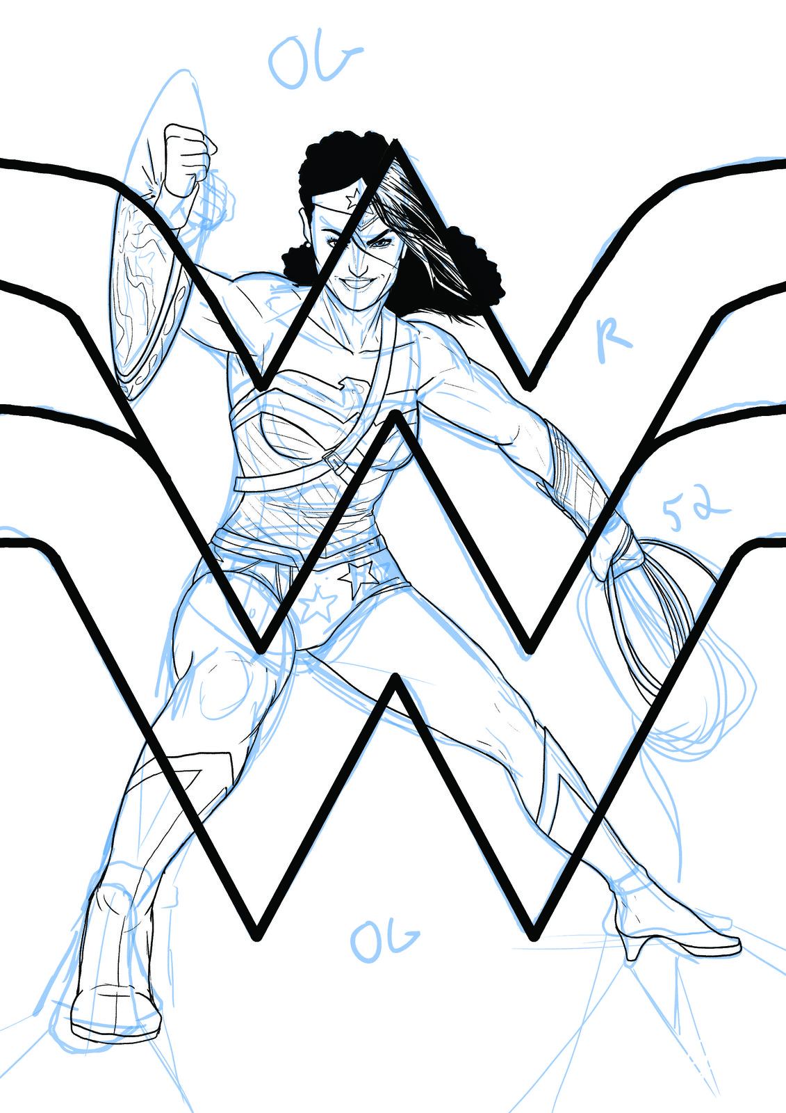 Inks + Roughs