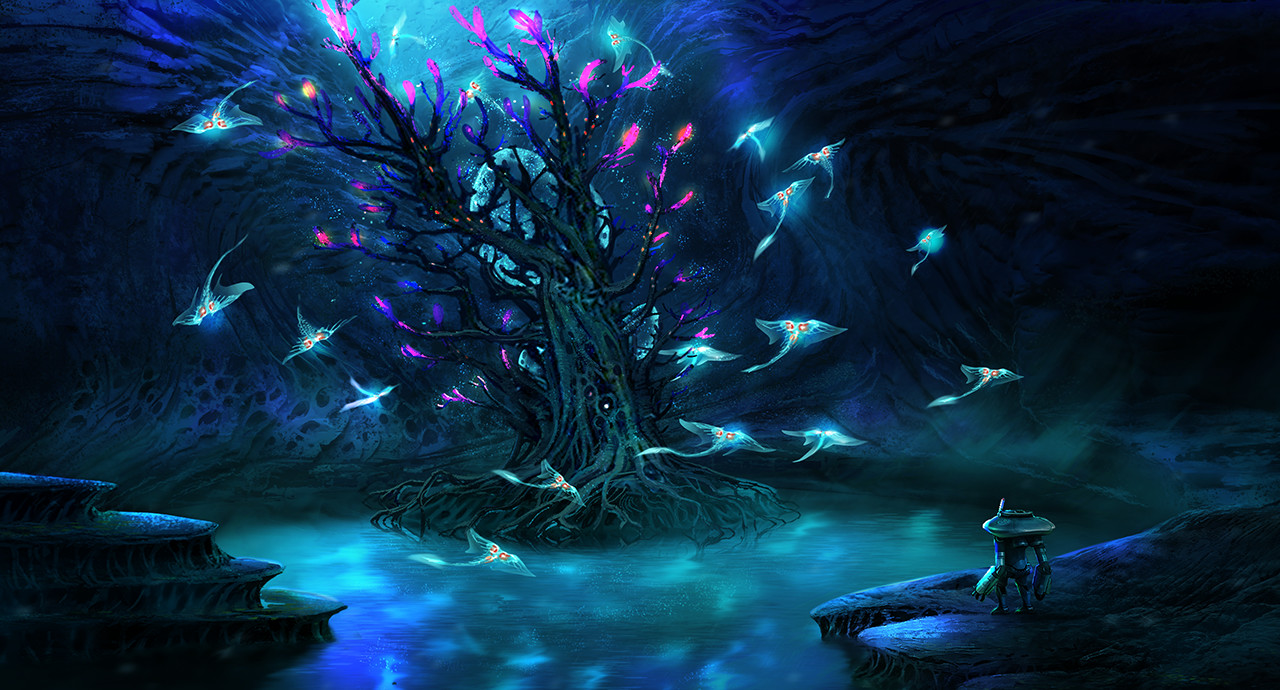 -Lost River: Ghost Tree-  Subnautica Concept