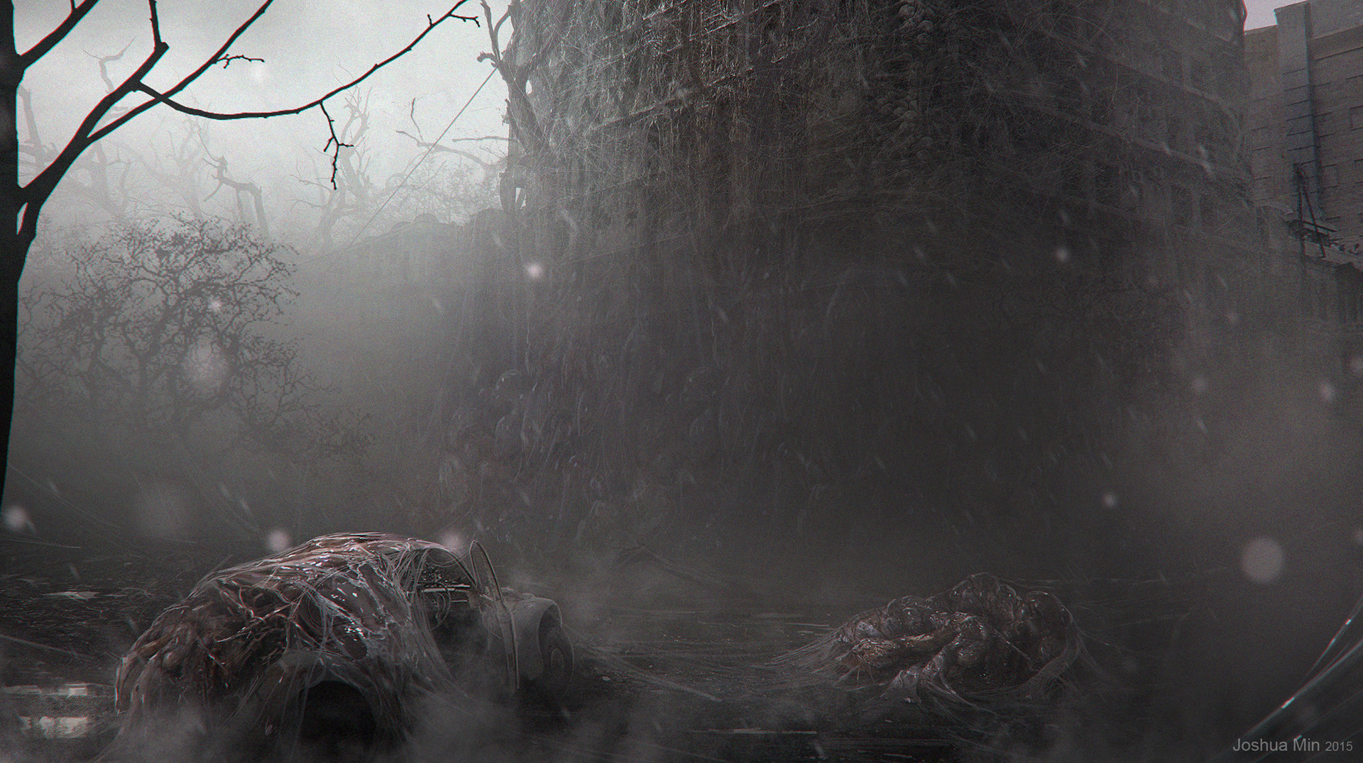 Joshua Min Stranger Things Concept For Upside Down World 2