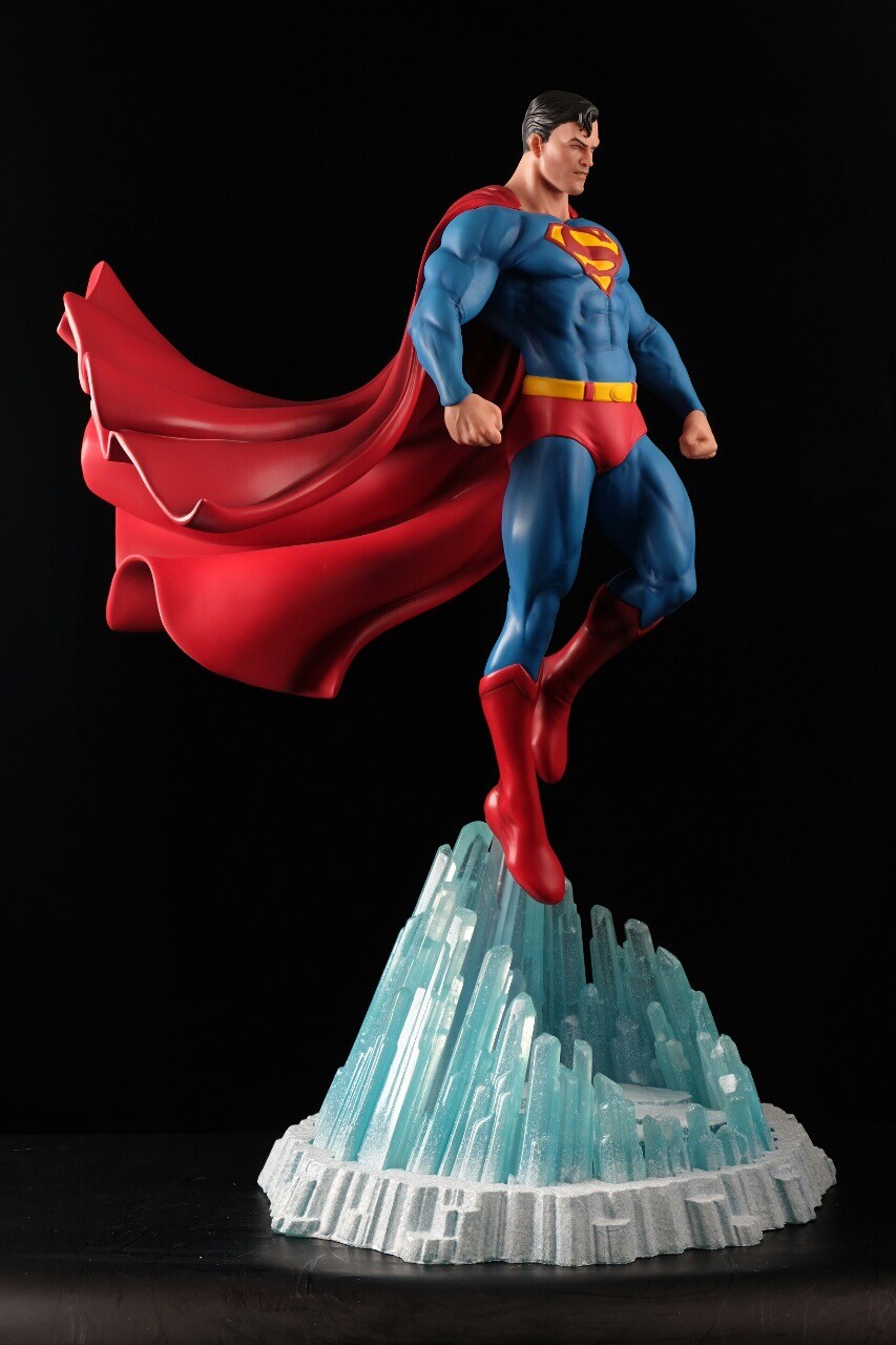 ArtStation - 1/4 Scale Fan Art Superman Statue I Painted