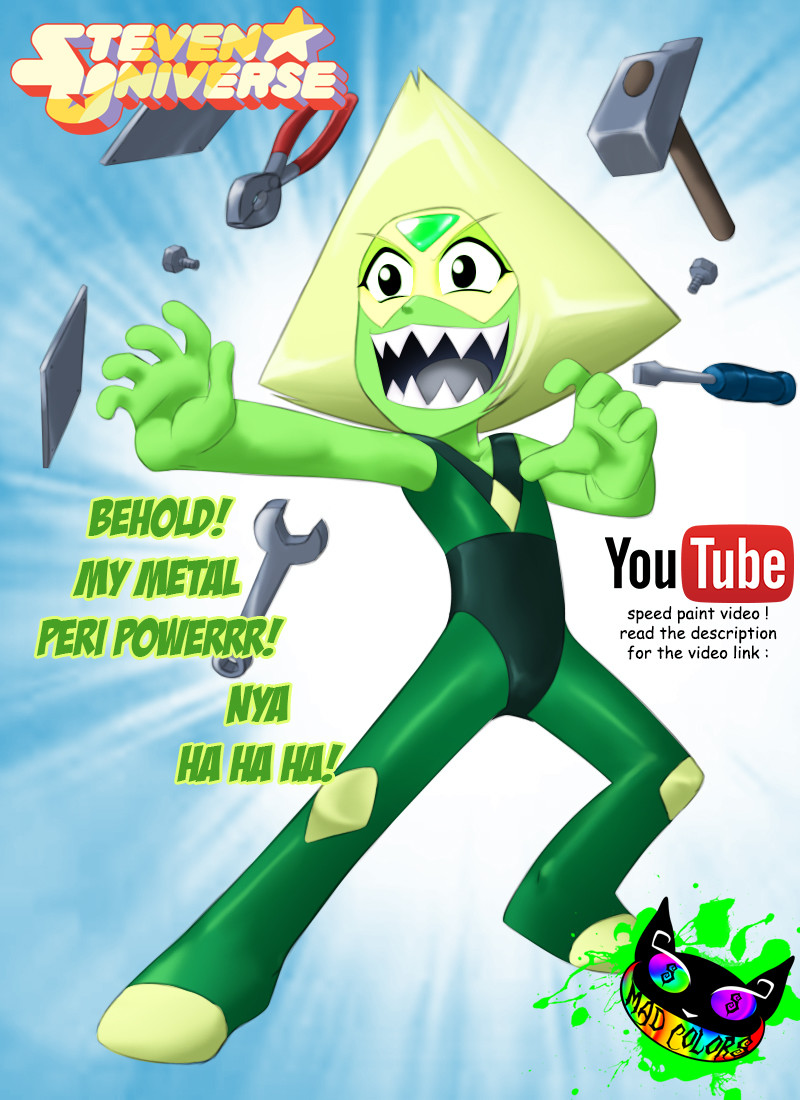 Artstation Youtube Steven Universe Peridot Sid Silent