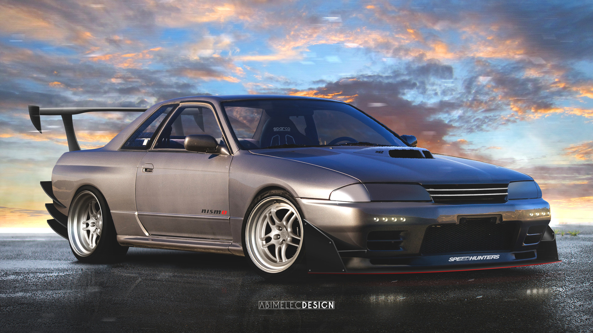 ArtStation - Nissan Skyline GT-R (R32)