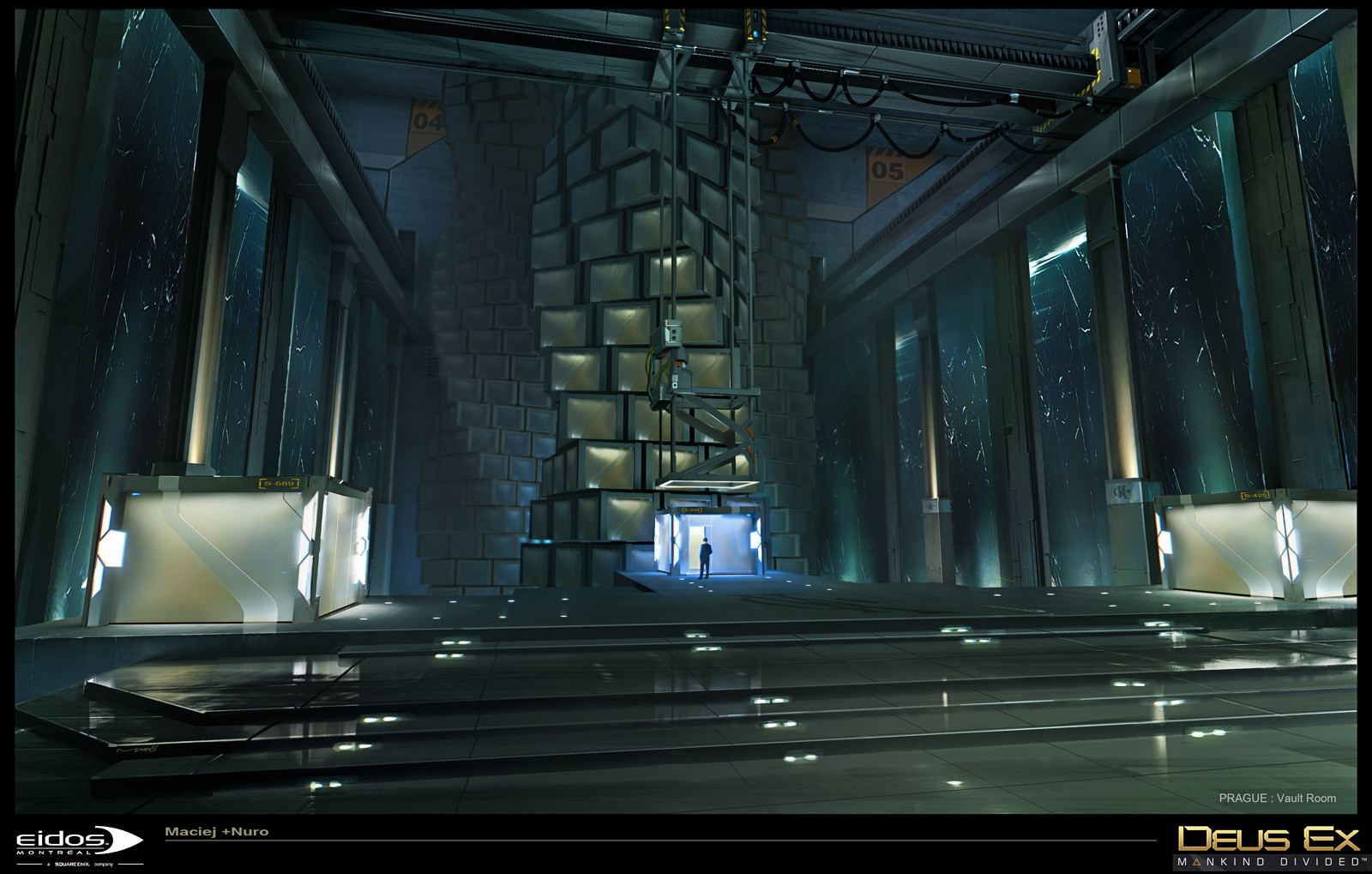 Artstation Deus Ex Mankind Divided Prague Part5