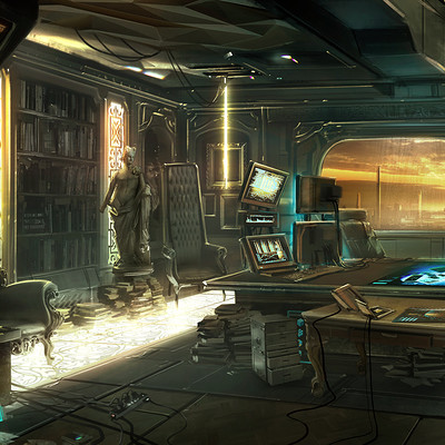Herve groussin aka nuro deunivers room