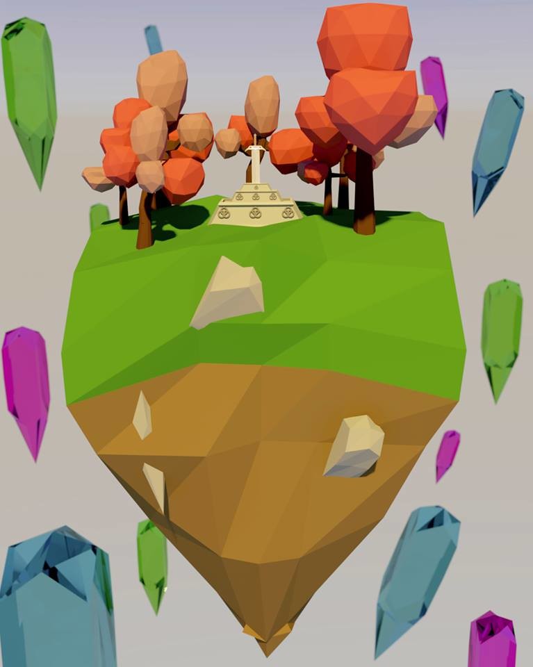 ArtStation - Low Poly Island #1