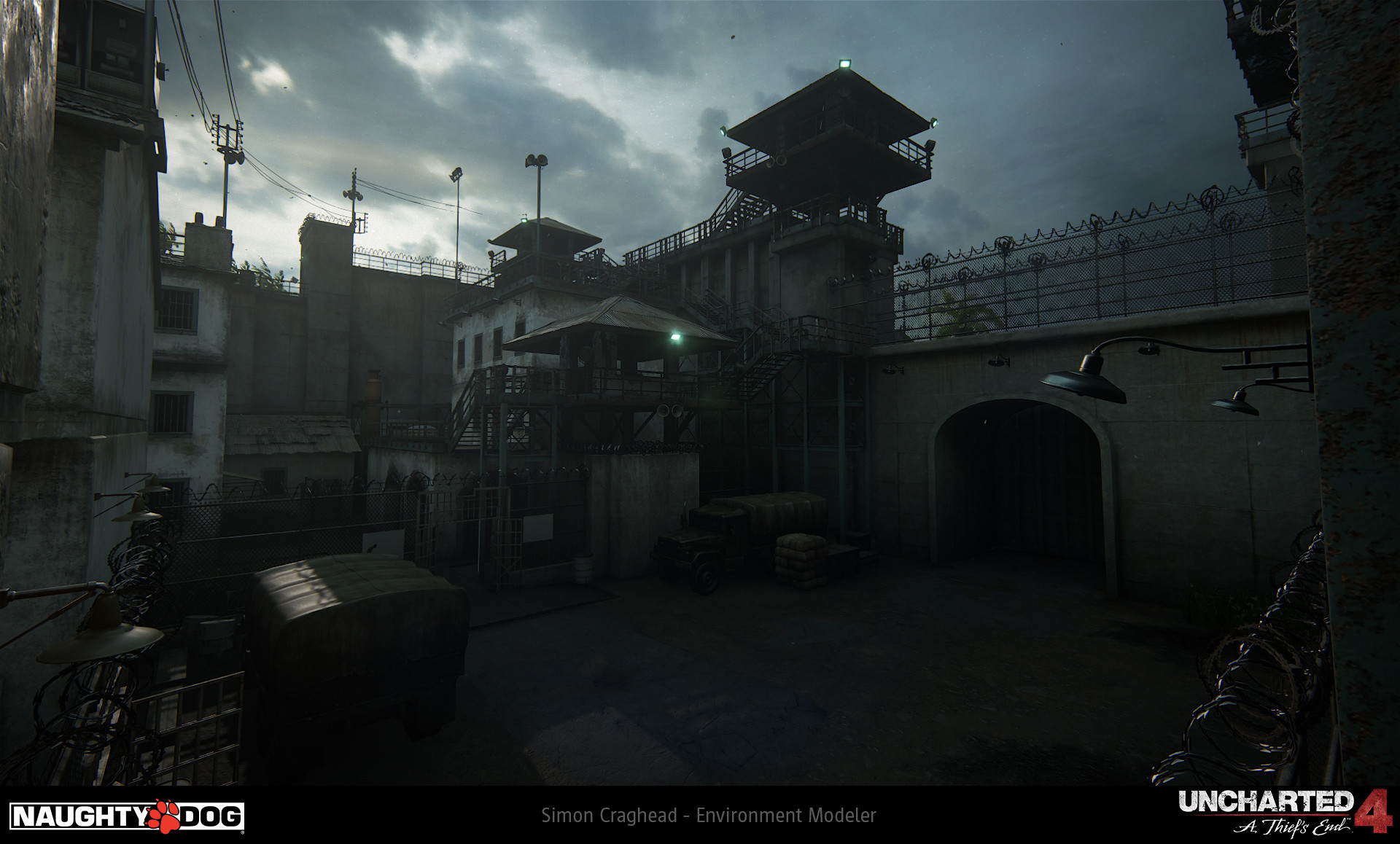 ArtStation - Prison Break Jail Prison Escap