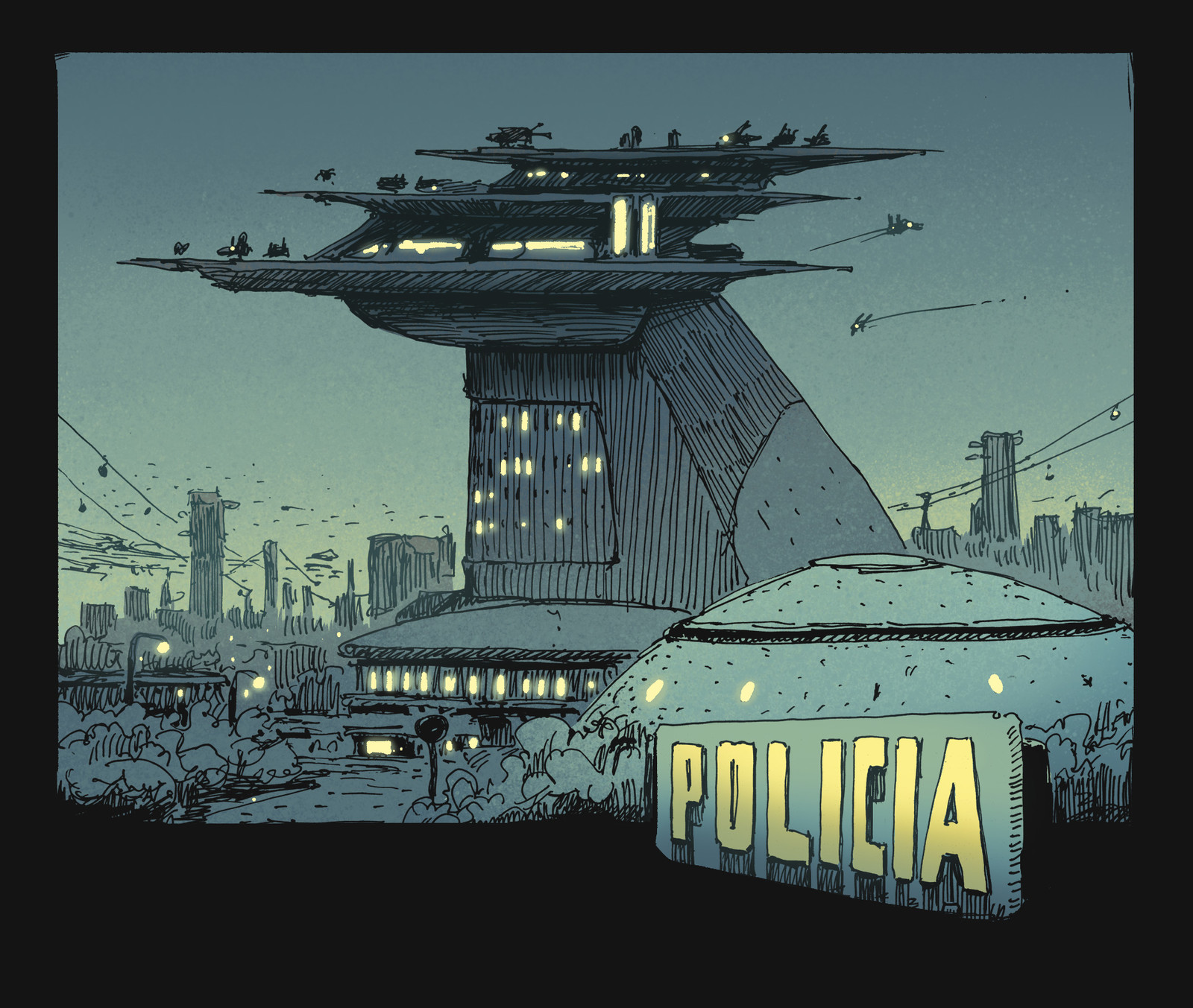 Police Station.