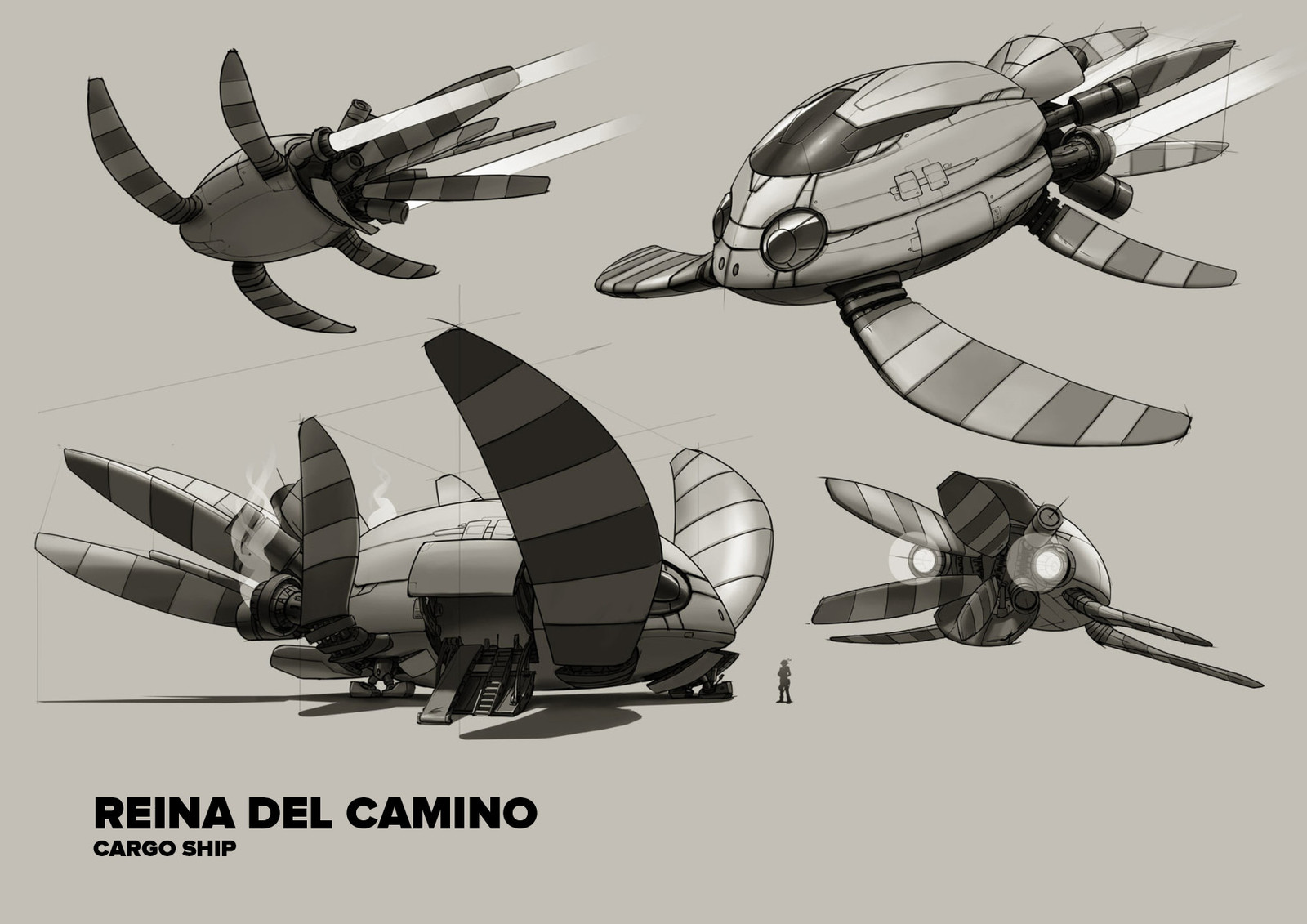 Concept Art - Reina del Camino.