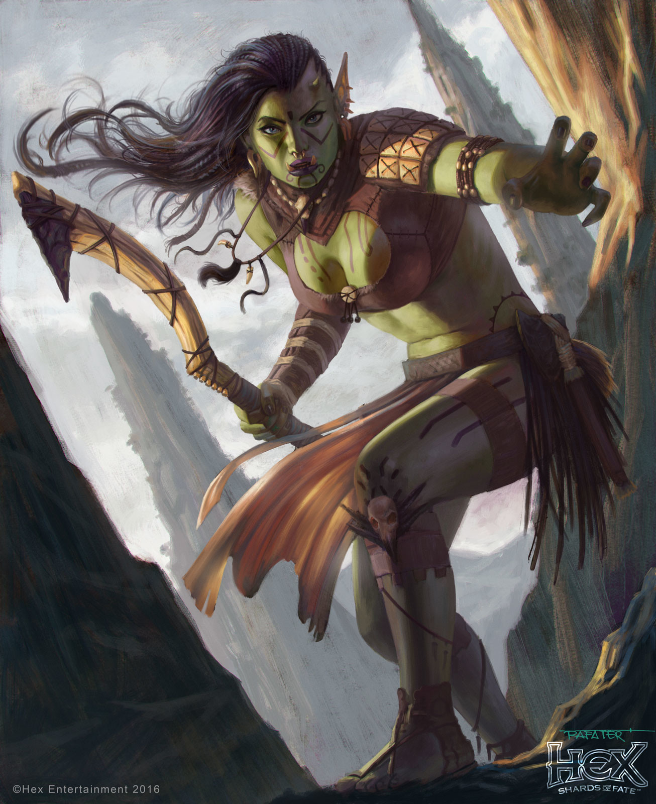 Orc Female Rogue