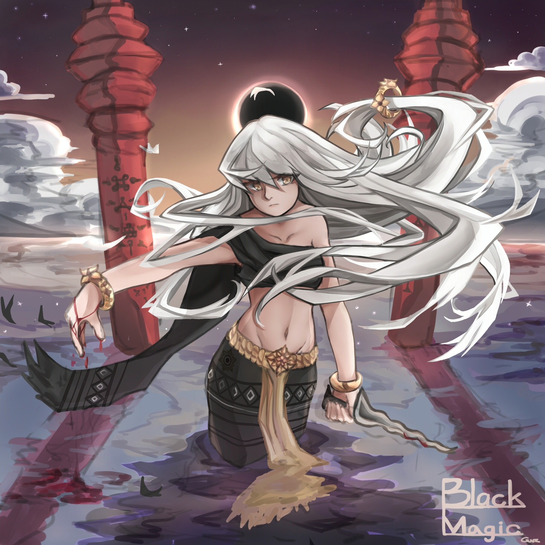 Gunz Yurakan Black Magic Woman He defeats a lone female soldier with ease and promptly has his way with her. gunz yurakan black magic woman