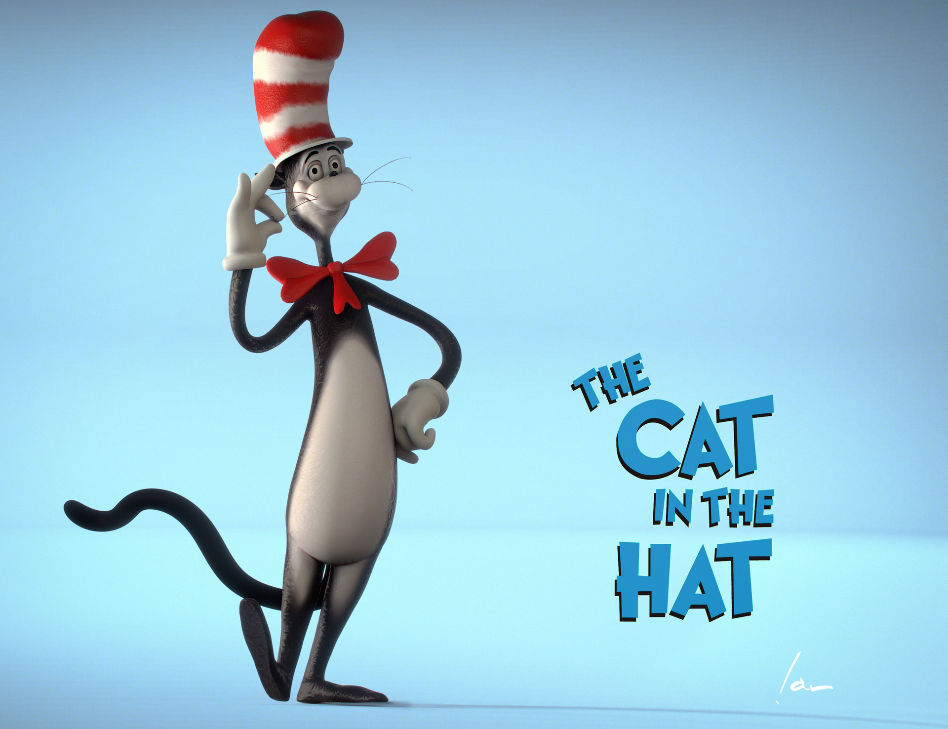 Ian Parra - the cat in the hat