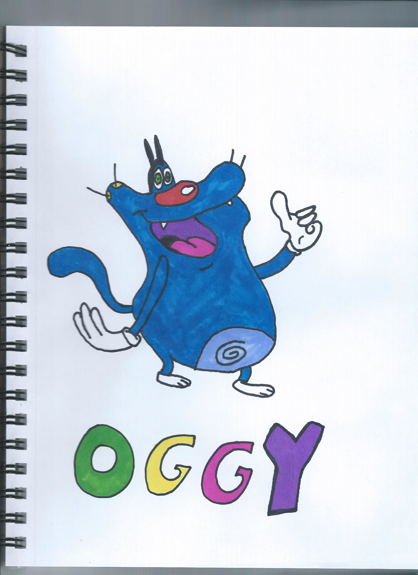 How to Draw Oggy.Step by step(easy draw) - YouTube