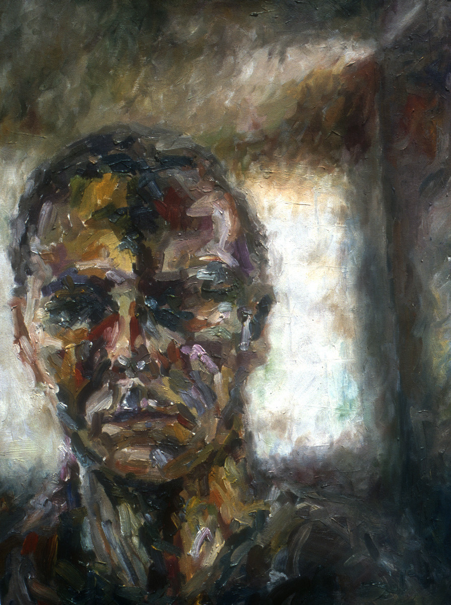 Self-portrait. Oil.