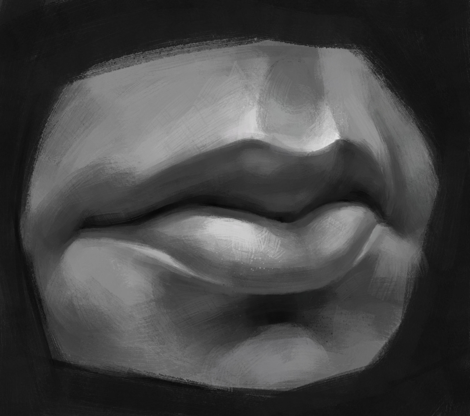 Study of lips.