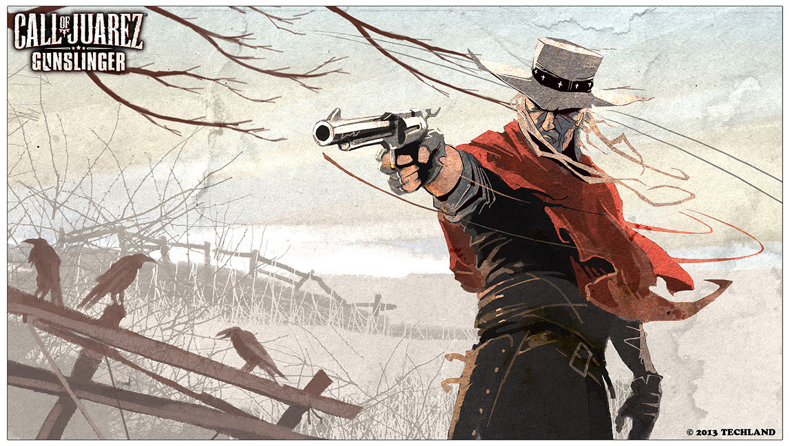 Artstation Call Of Juarez Gunslinger Character Art Wojciech Ostrycharz