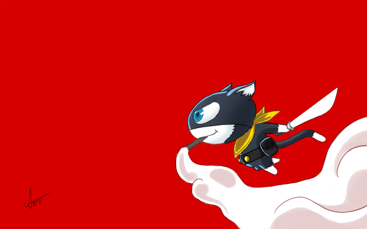 Artstation Persona 5 Morgana Arttu Palin