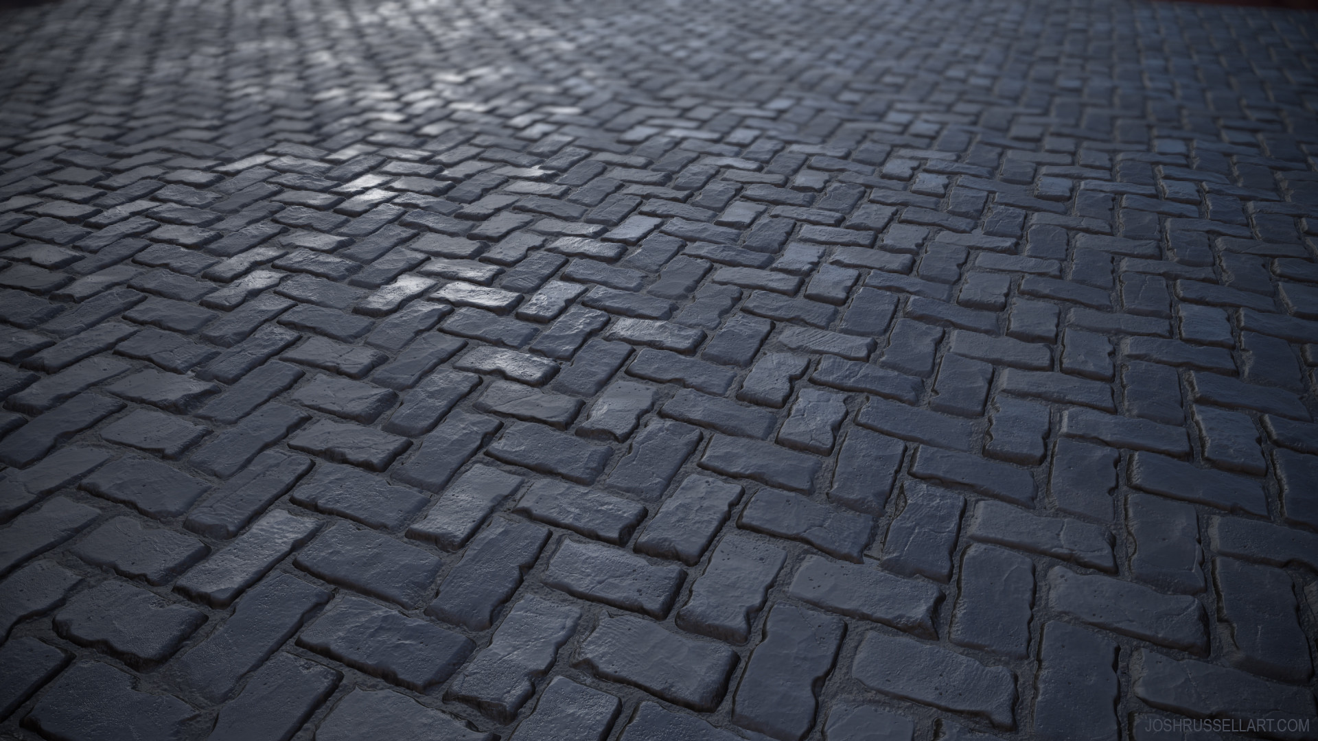 Artstation Cobblestone Street Procedural Texture Josh Russell