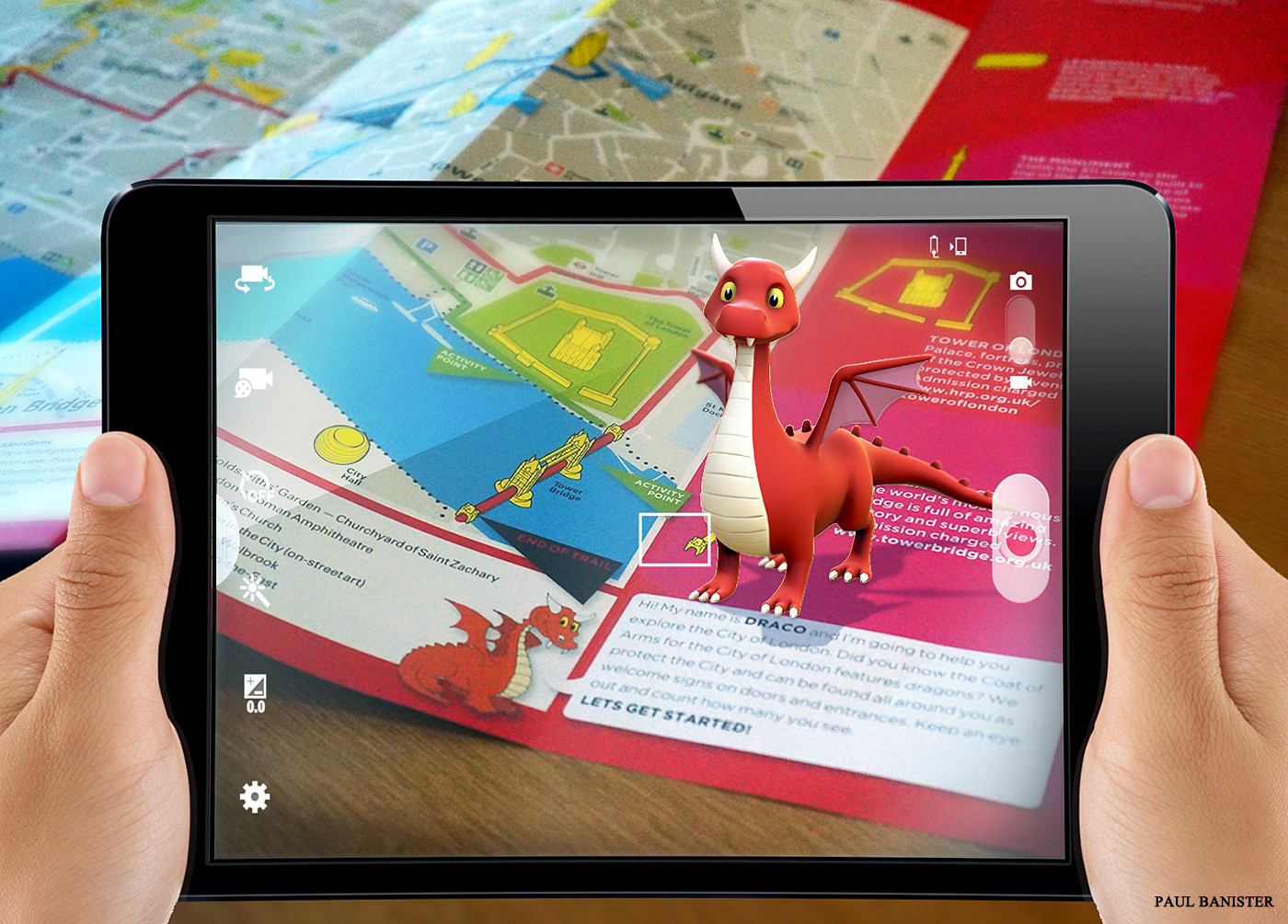 Download Artstation Draco London Tourist Board Augmented Reality Paul Banister