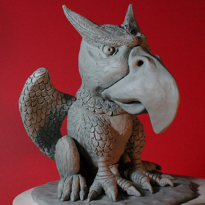 Rob mcdaniel 3dclay griffin front