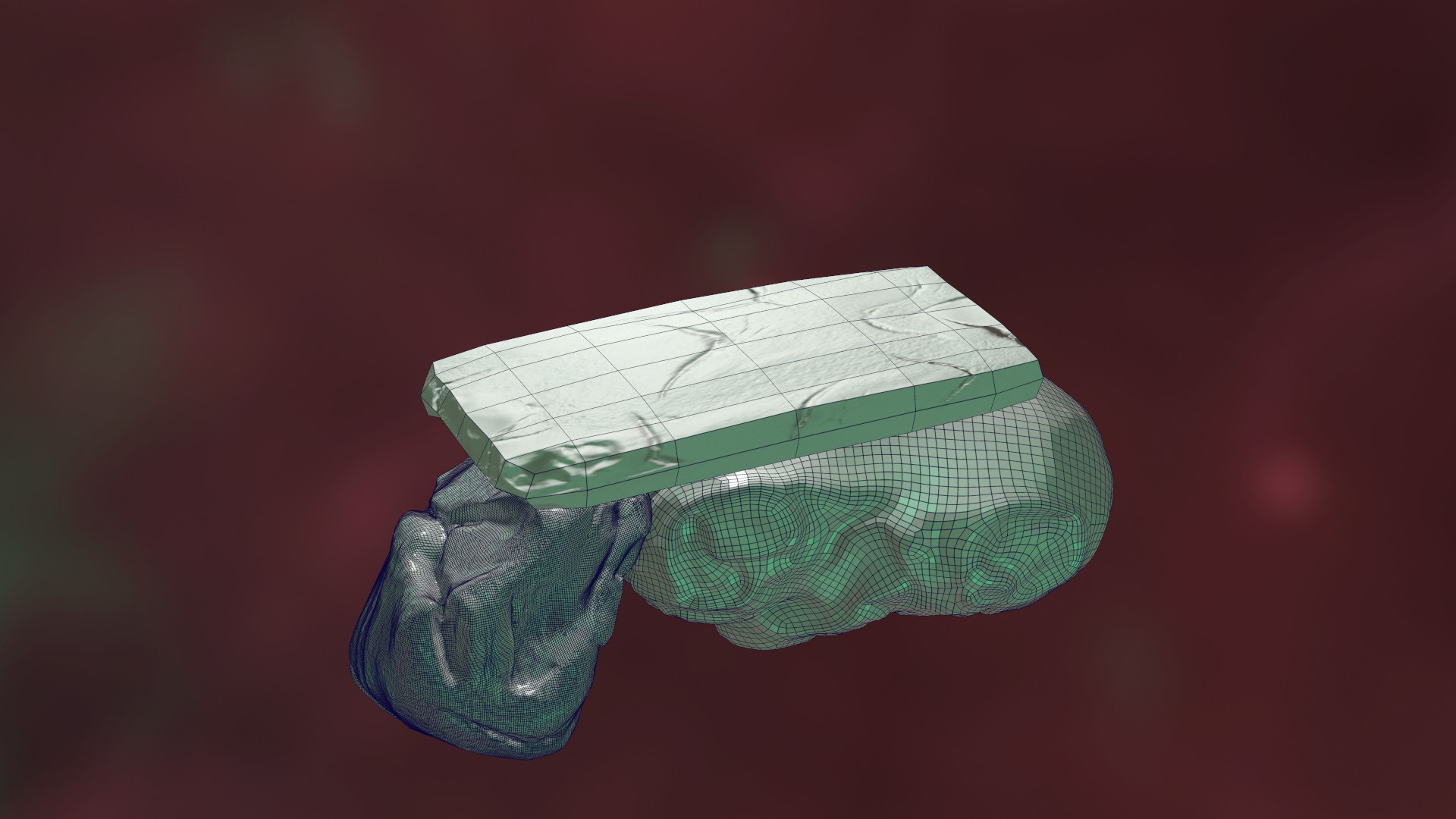 ArtStation - Wireframe Rocks