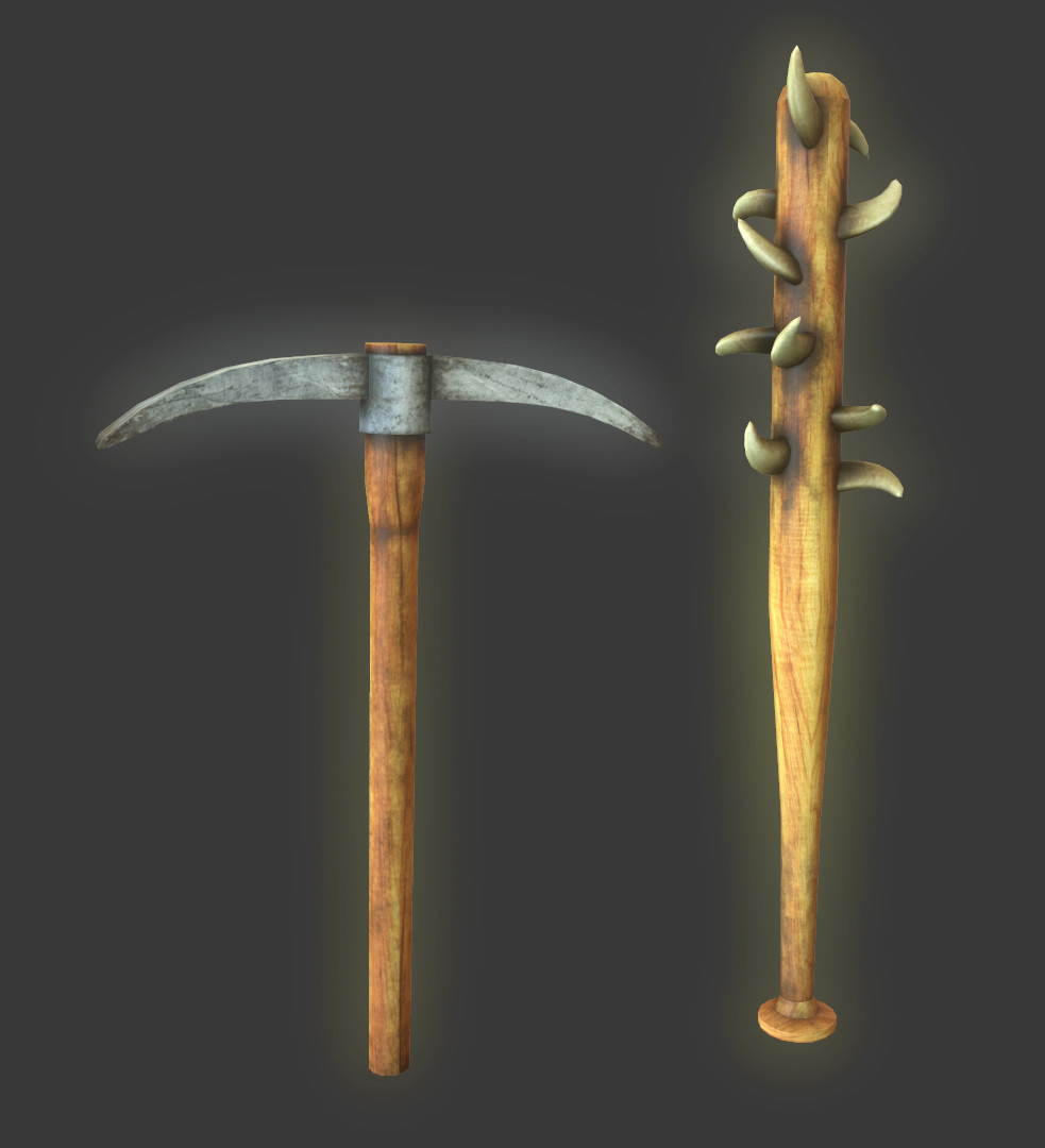 ArtStation - Weapons for Radiation Island IOS