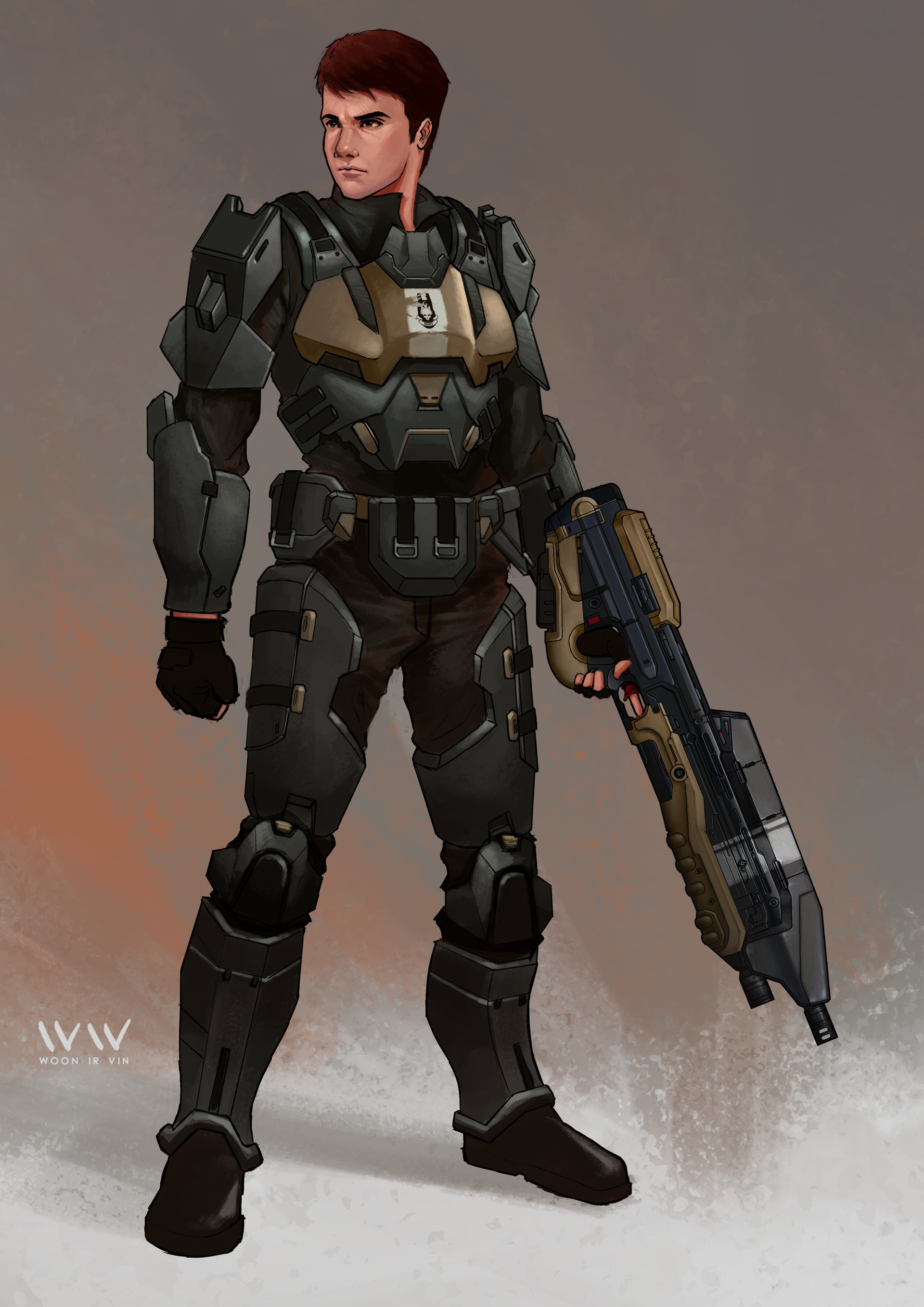 Artstation Odst Leon Woon Ir Vin