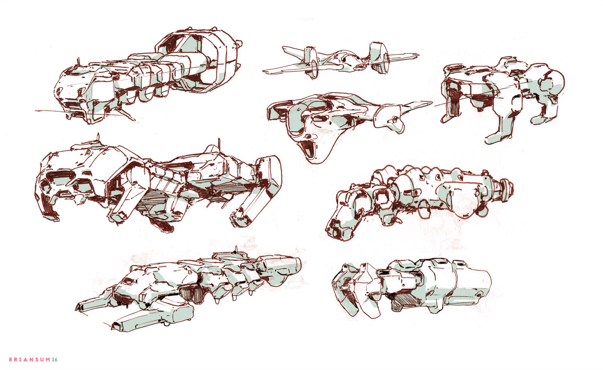 Spaceship and aircraft studies