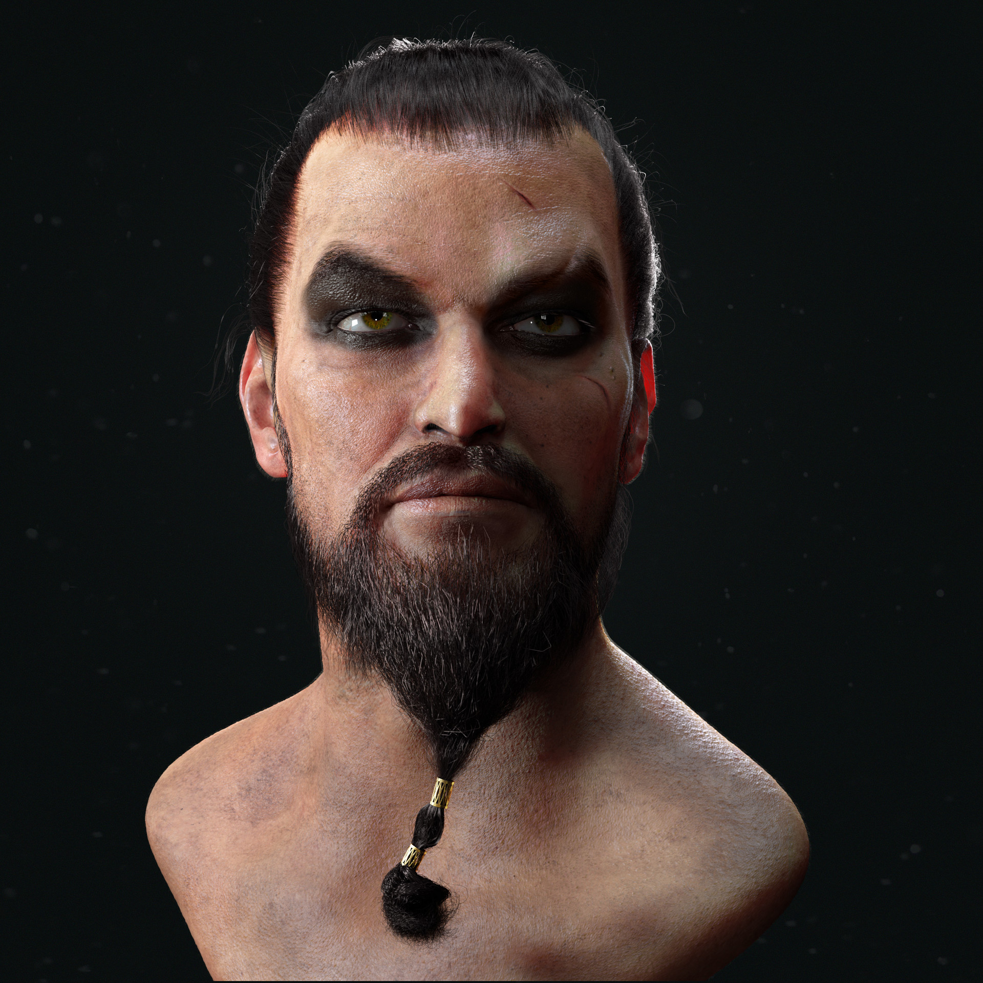 Artstation Khal Drogo Ahmad Kouti