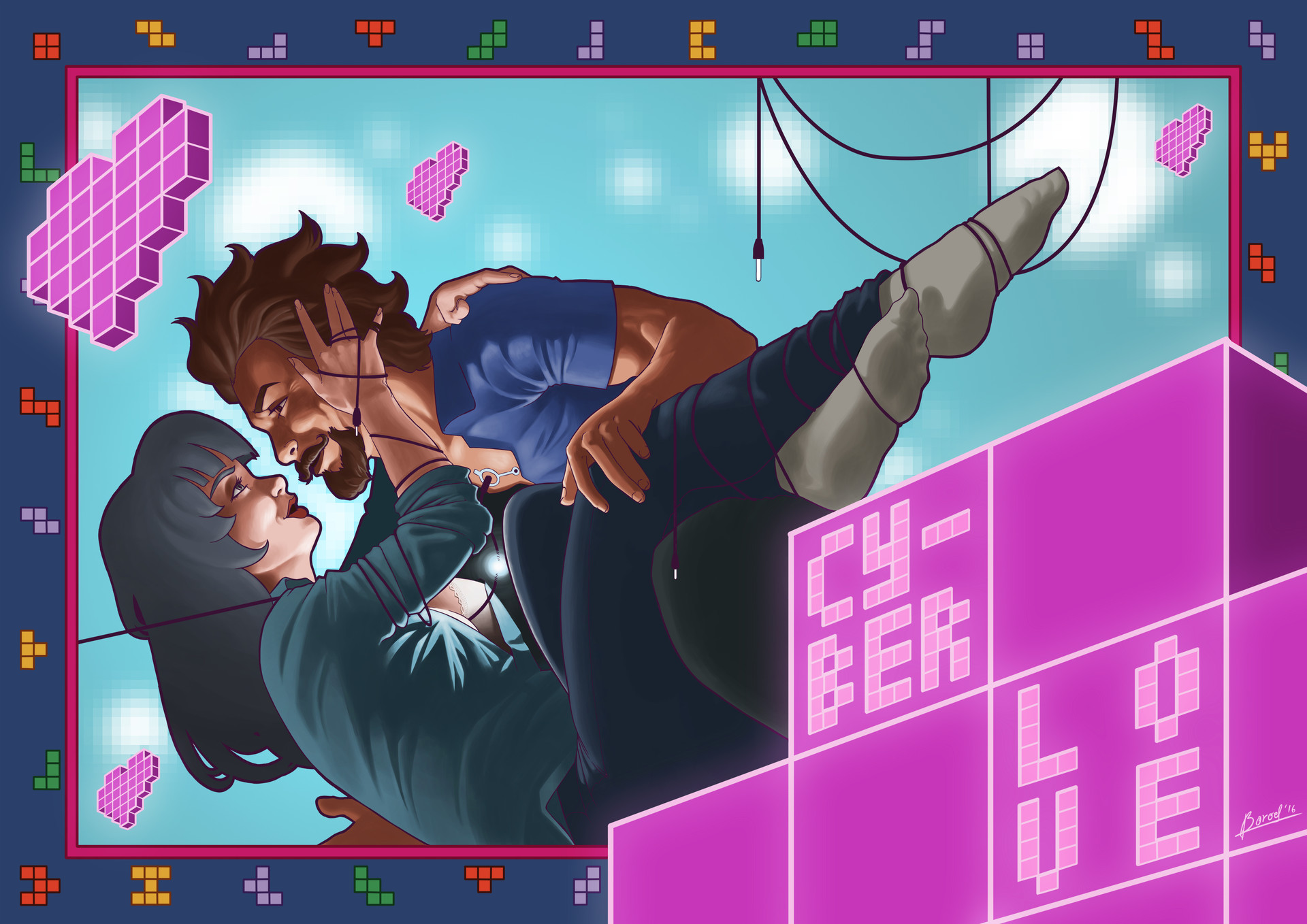 ArtStation cyber love