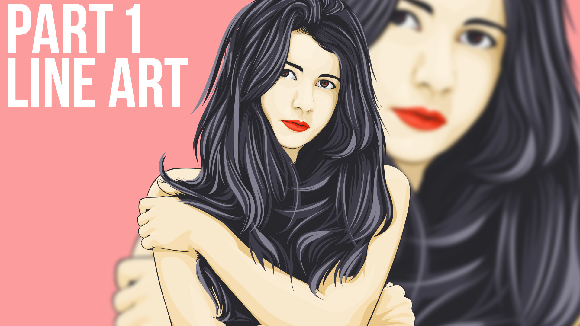 Artstation - Photoshop Tutorial Draw Vector Portrait