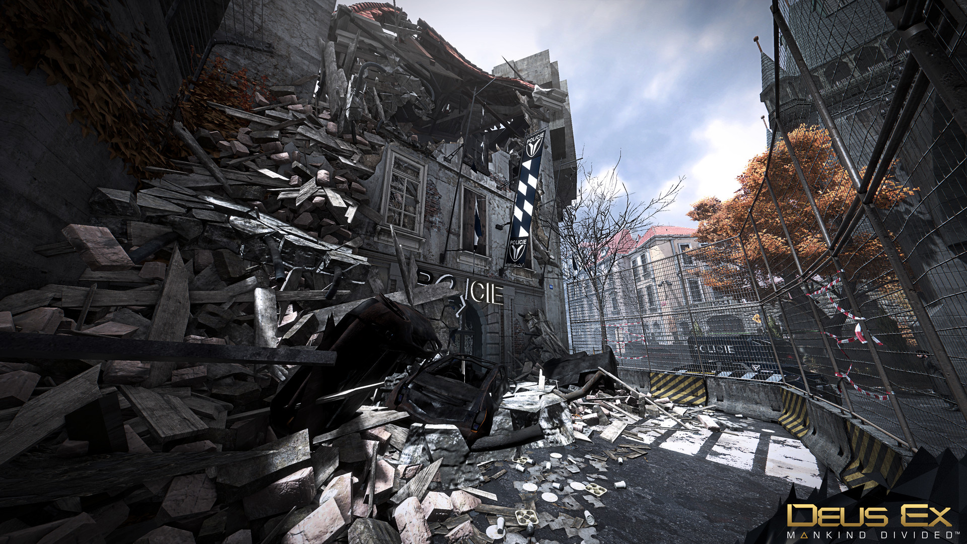 Maxime Chasse Deus Ex Mankind Divided Prague City Hub Various Side Locations