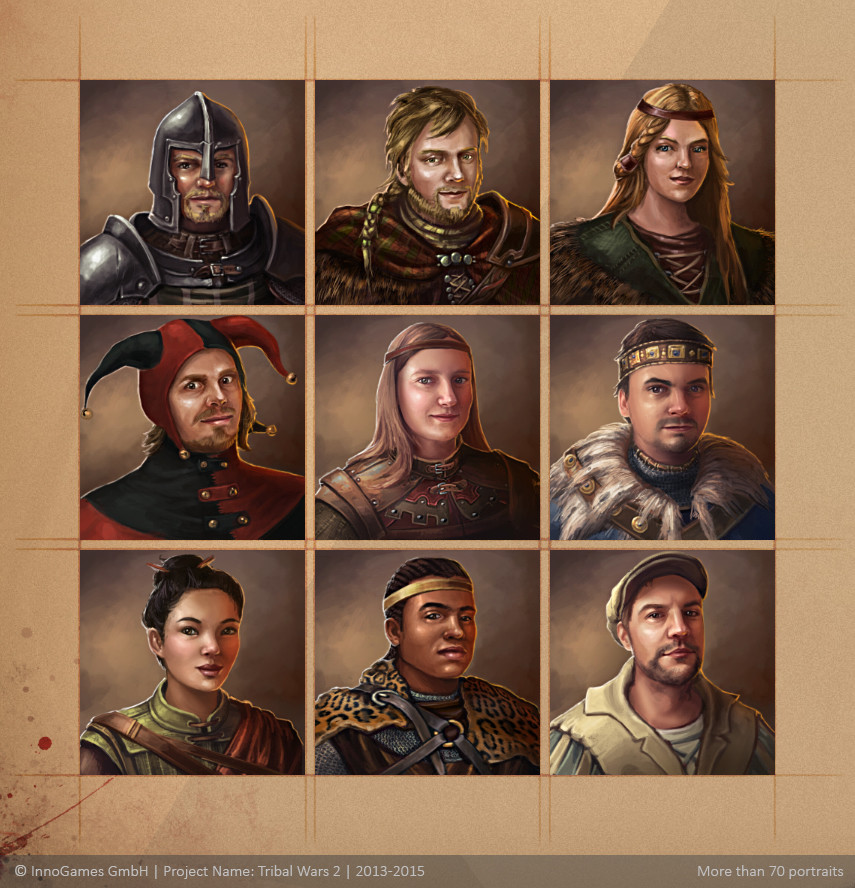 ArtStation - Tribal Wars 2 Icons
