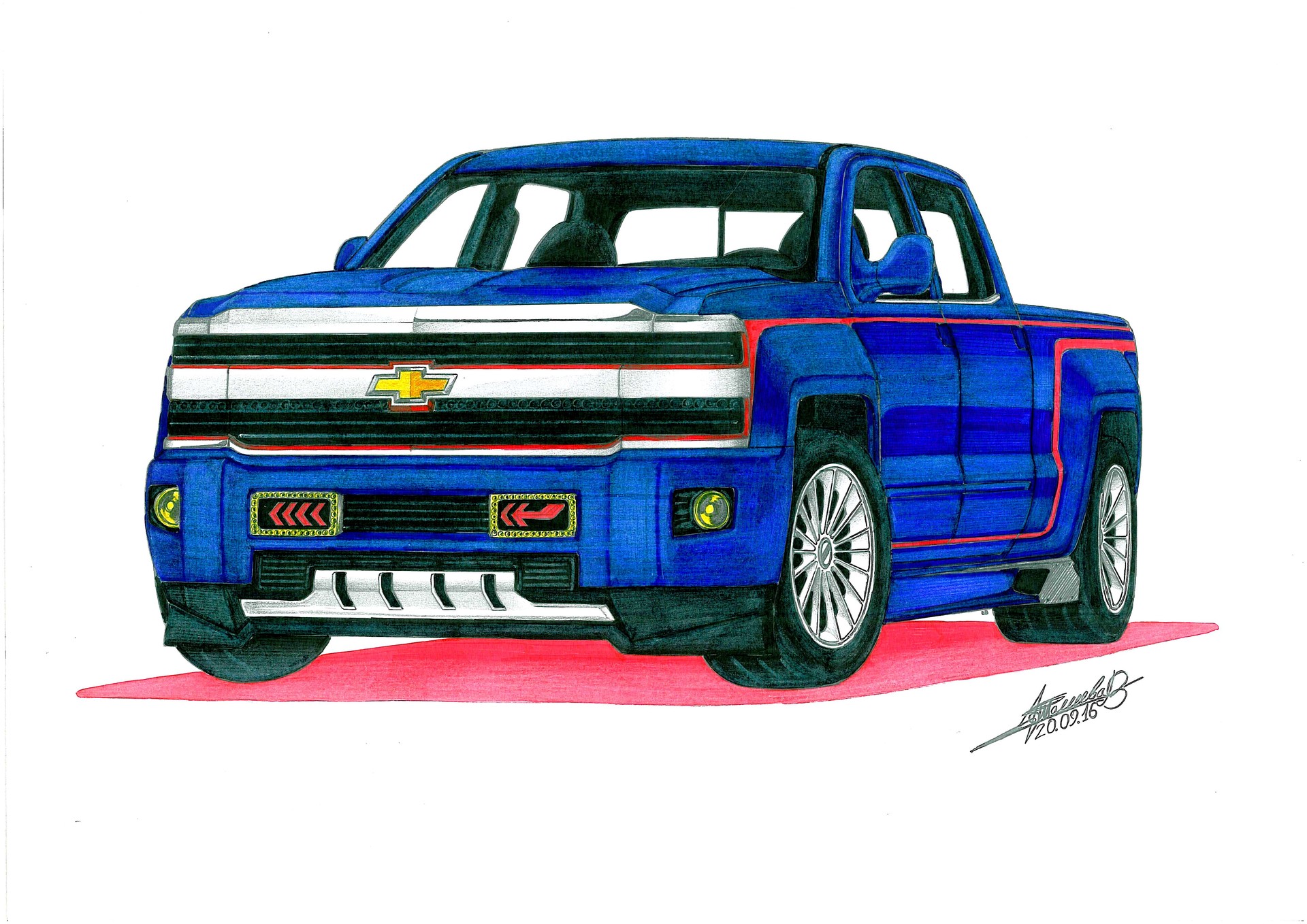 ArtStation - Chevrolet Silverado 2500 HD High Country Crew Cab