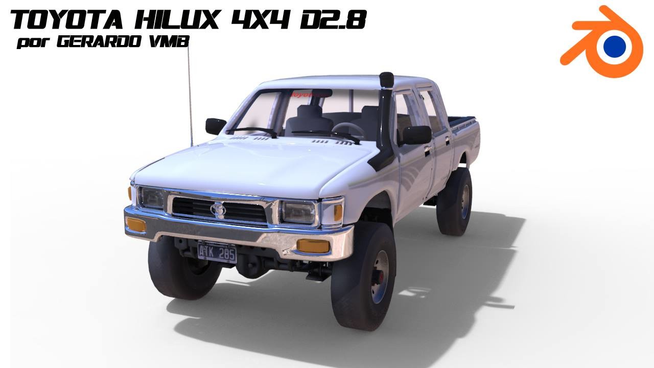 ArtStation HILUX 4X4 2.8D