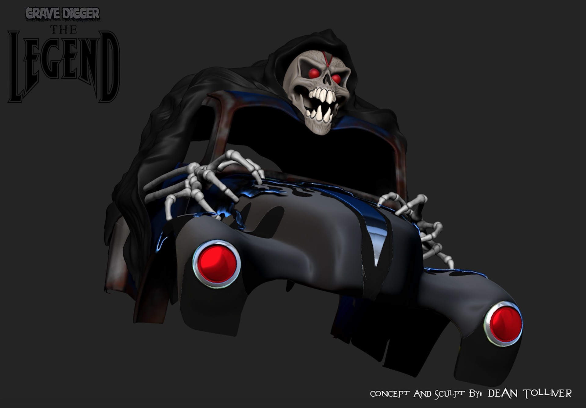 Artstation Monster Trucks Dean Tolliver